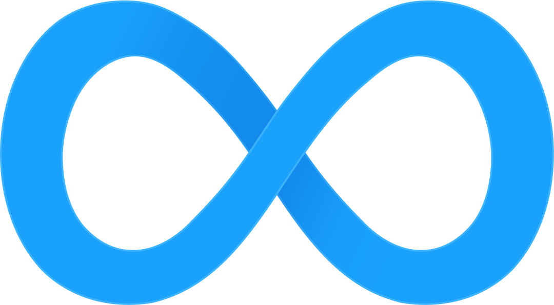 An infinity symbol