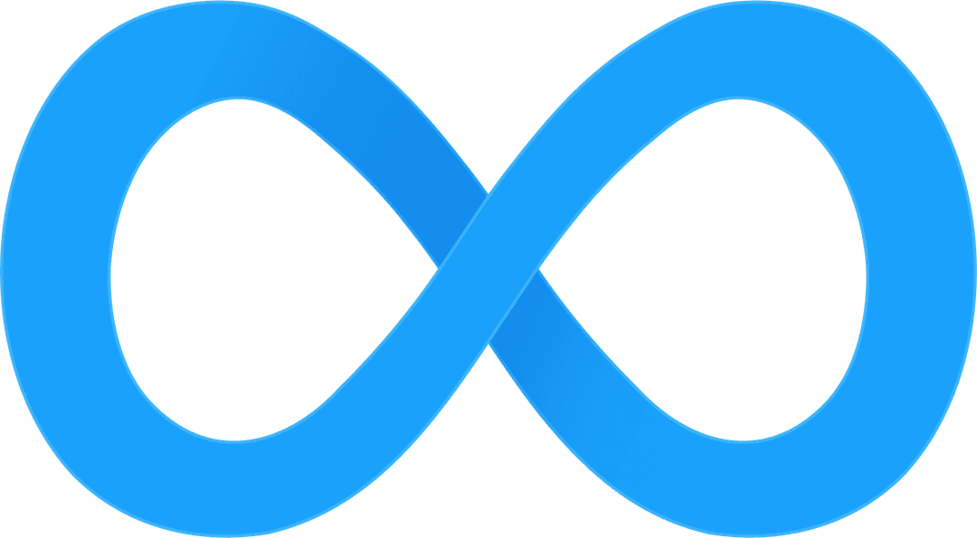 An infinity symbol